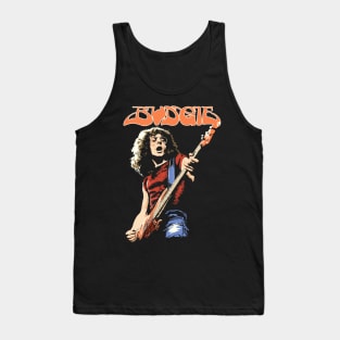 Budgie Band Burke Shelley Guitar Tank Top